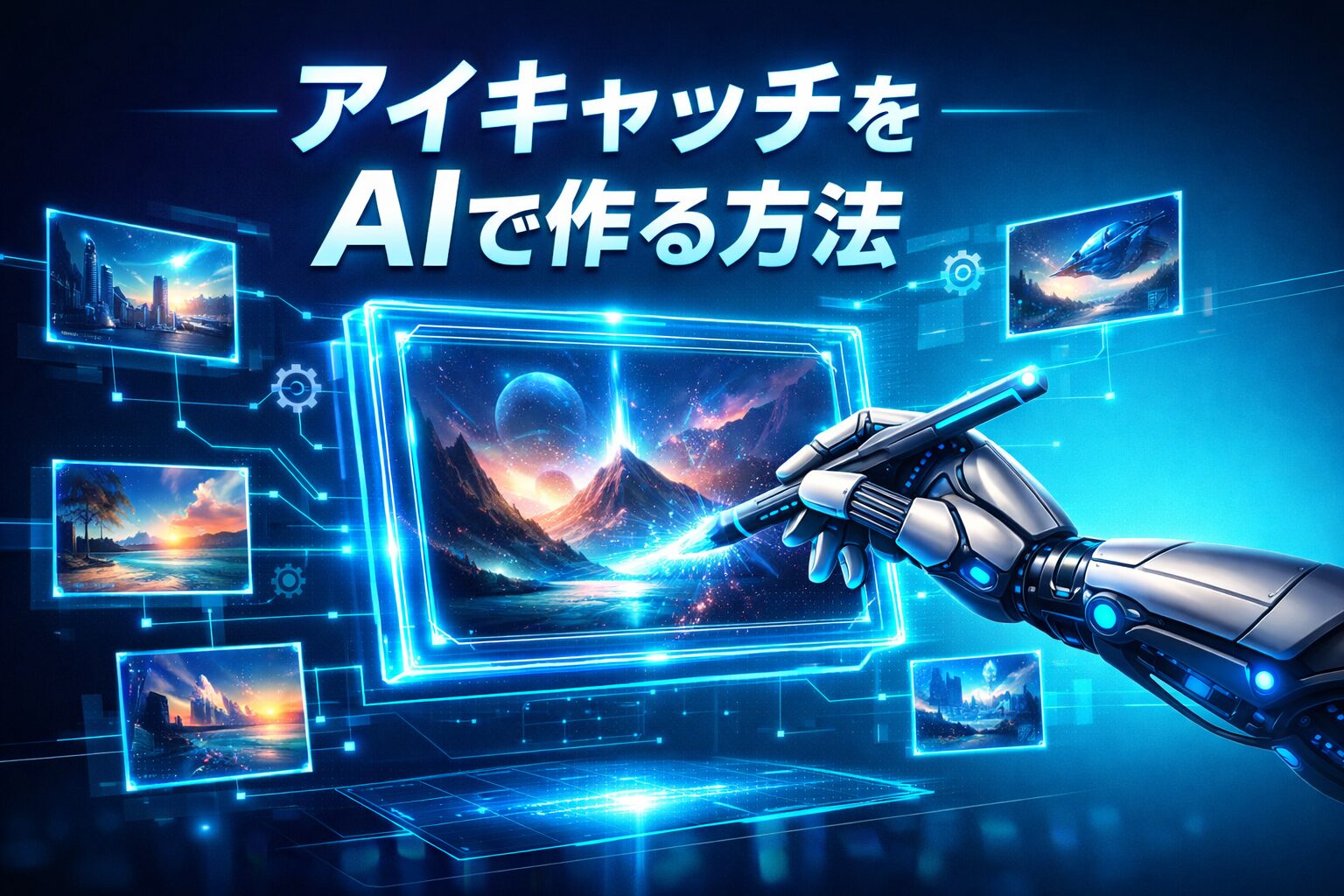 アイキャッチをAIで作る方法アイキャッチ画像