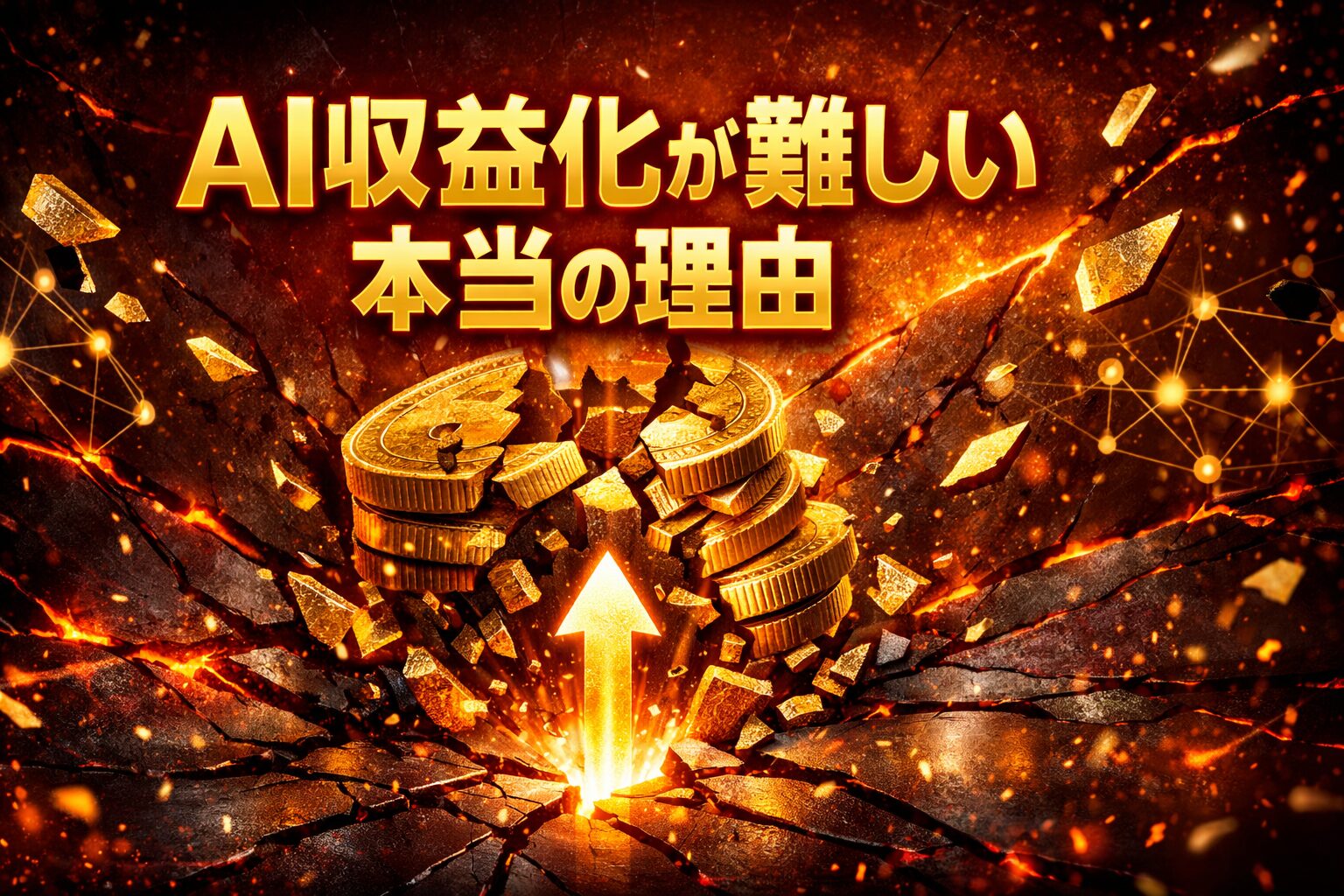 AIの収益化が難しい理由アイキャッチ画像