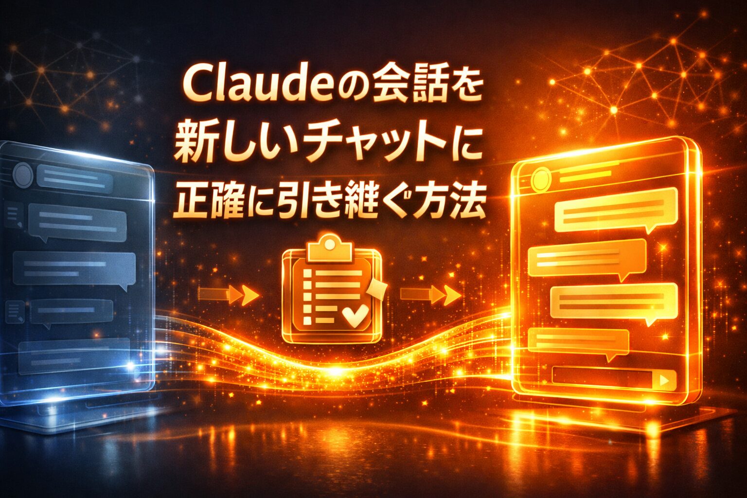 Claude会話引き継ぎアイキャッチ画像