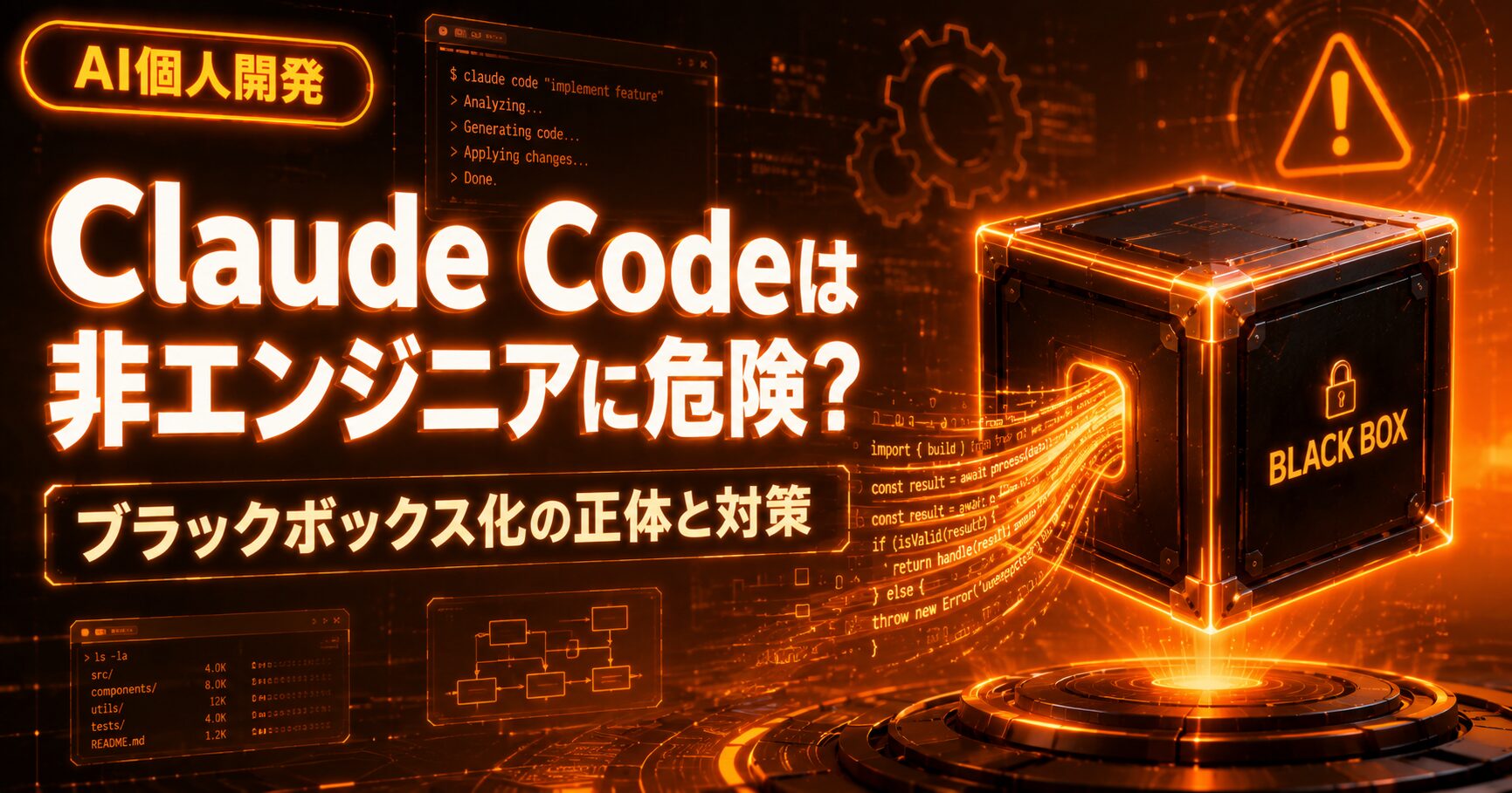 Claudecode非エンジニアブラックボックス化アイキャッチ画像