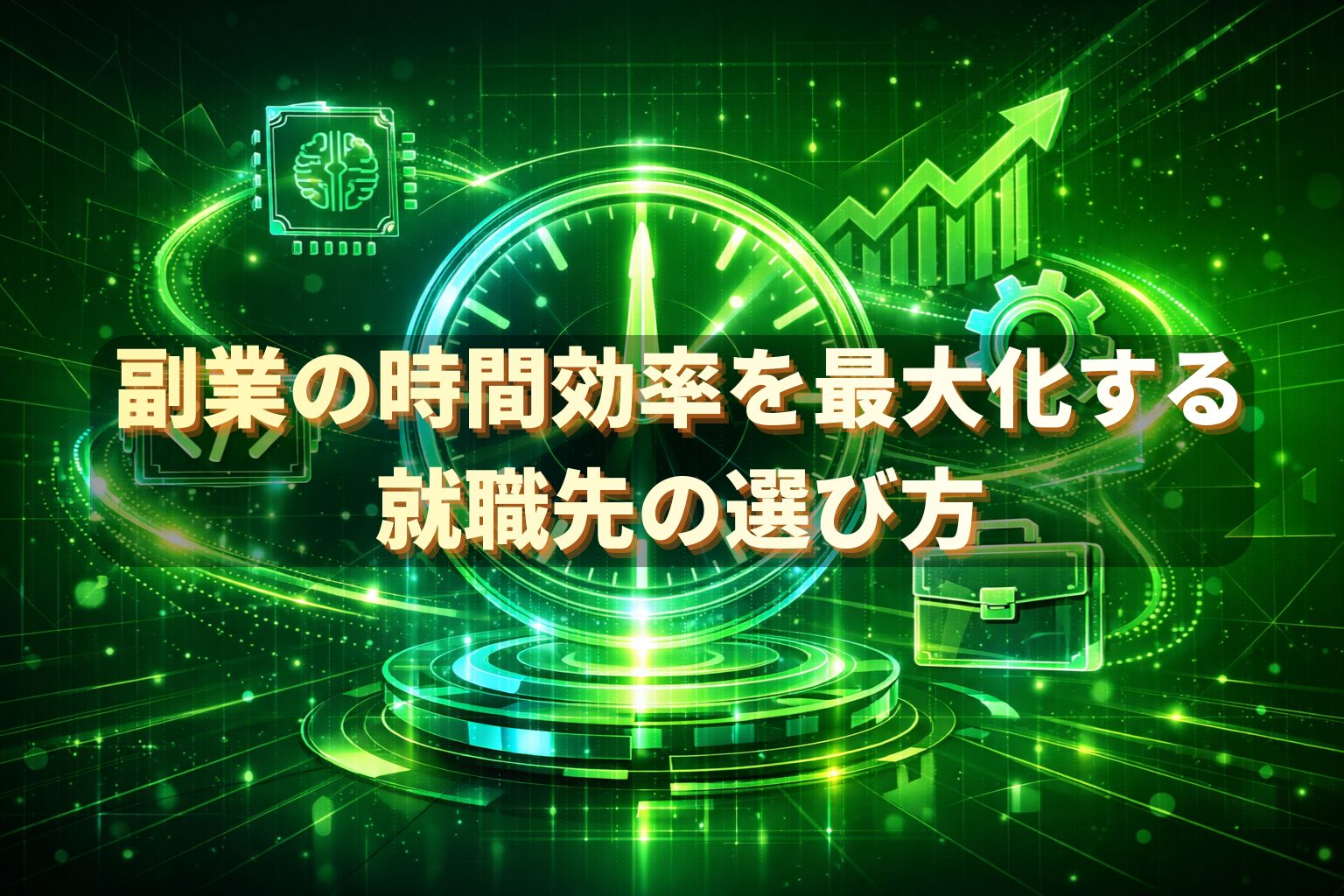 副業の時間効率記事アイキャッチ画像