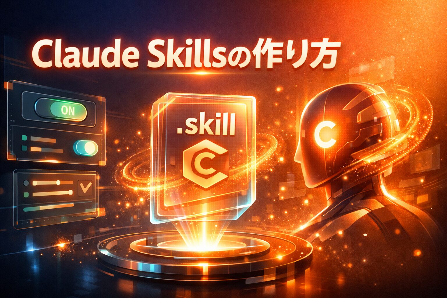 Claude Skillsの作り方アイキャッチ画像
