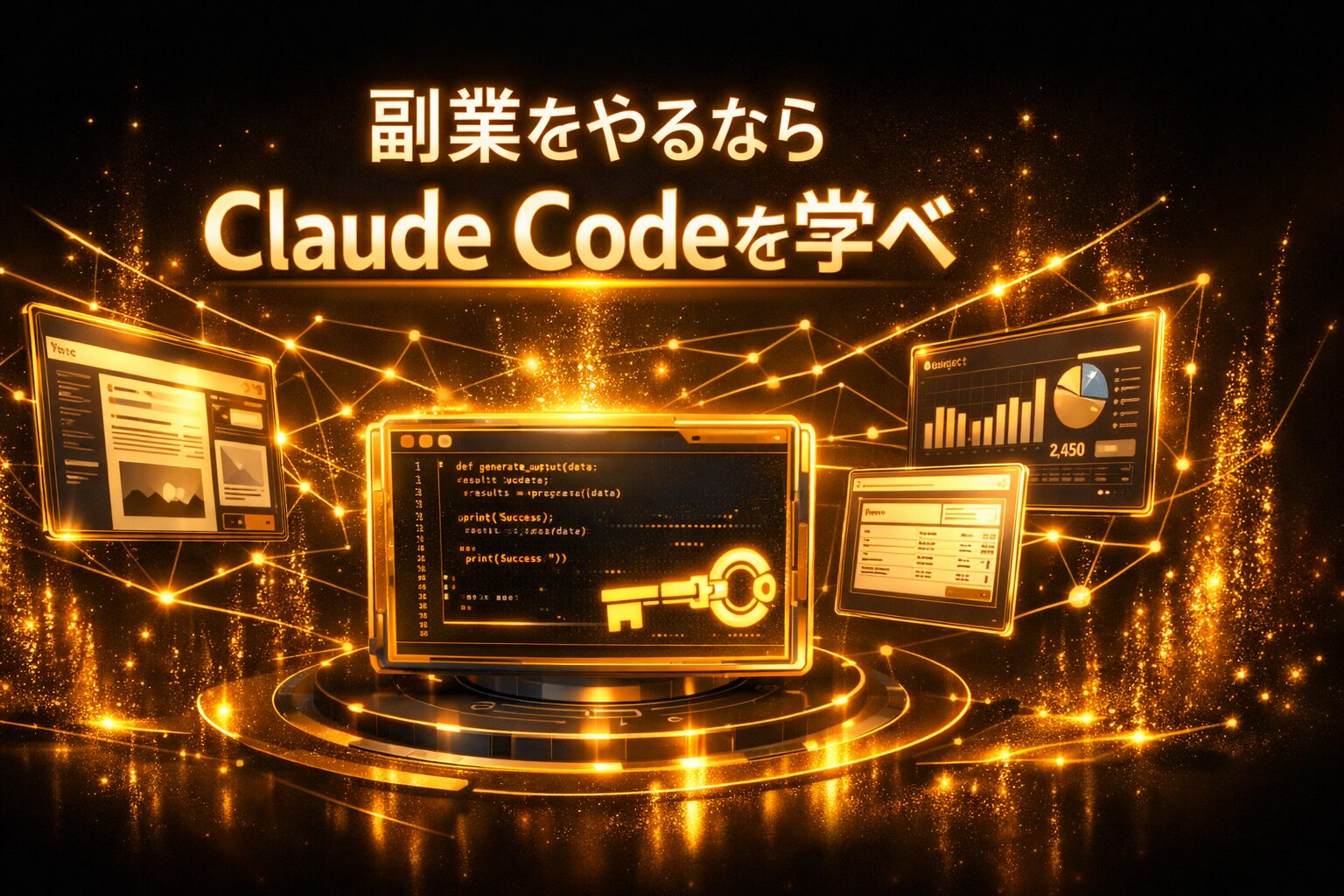 ClaudeCode副業記事アイキャッチ画像